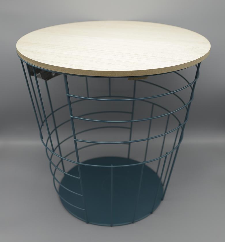 KUMI POP BLUE MET SIDE TABLE image