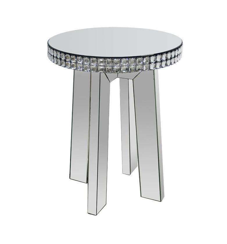 End table round mirror #ref:ge-1b019 image