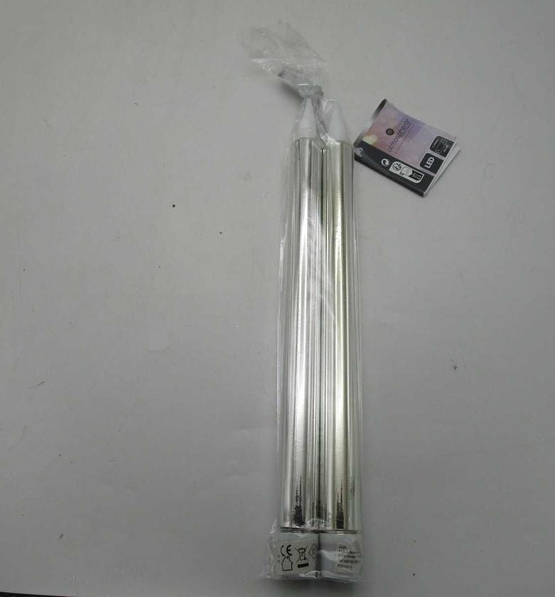 Led taper cand glit met image