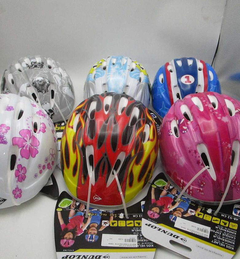 Kids helmet, 6 clr ass image