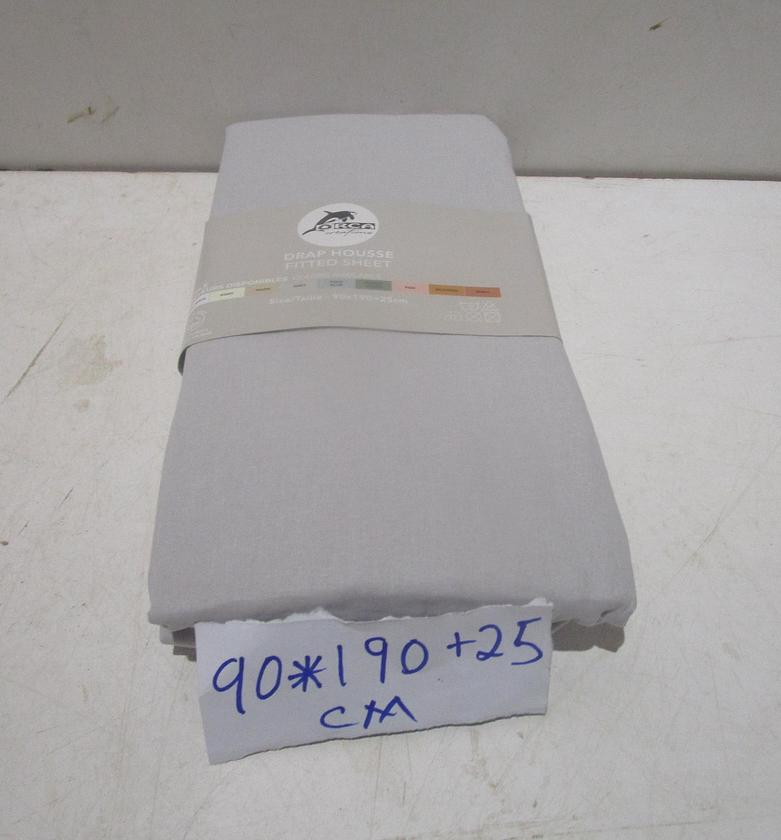 Fitted sheet plain col (100 image