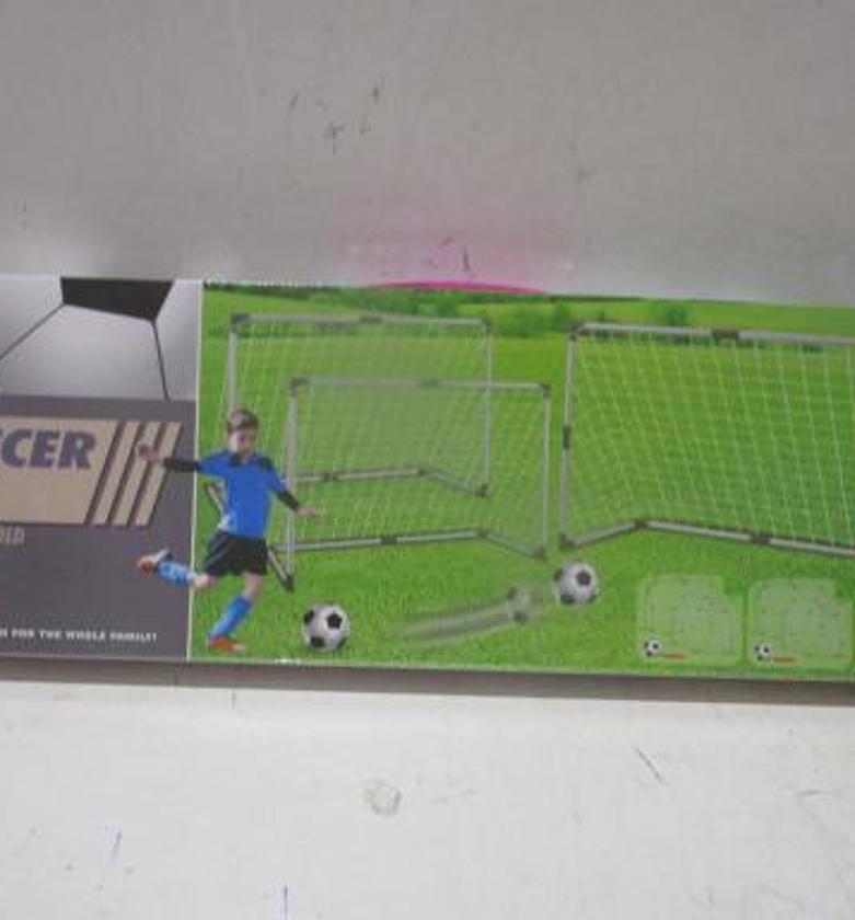 Soccer set 2n1 plastic color image