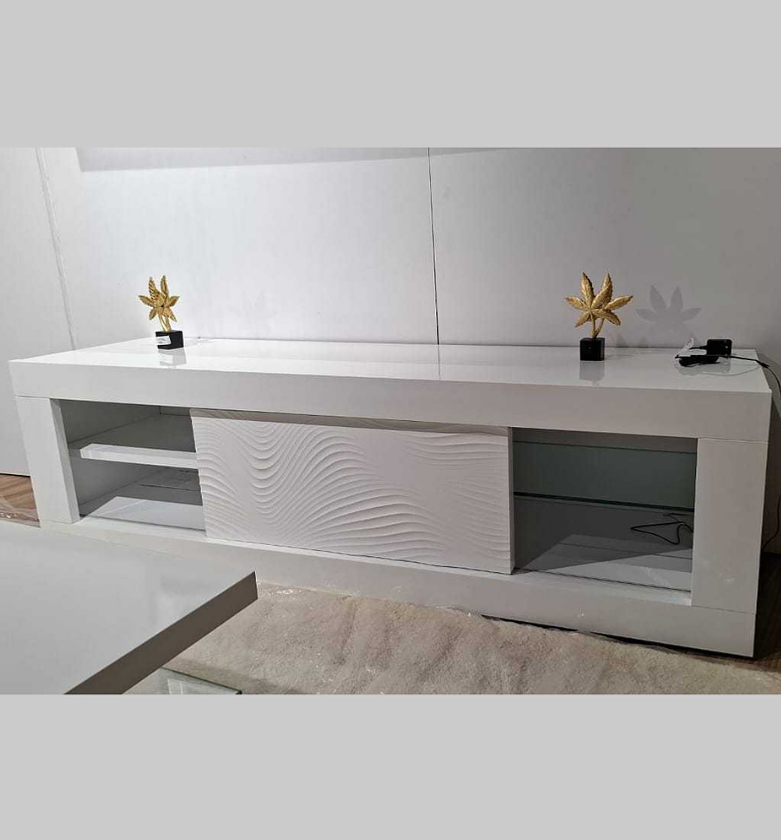 Aureon TV Stand – Hi-Fi Design with LED Lighting image