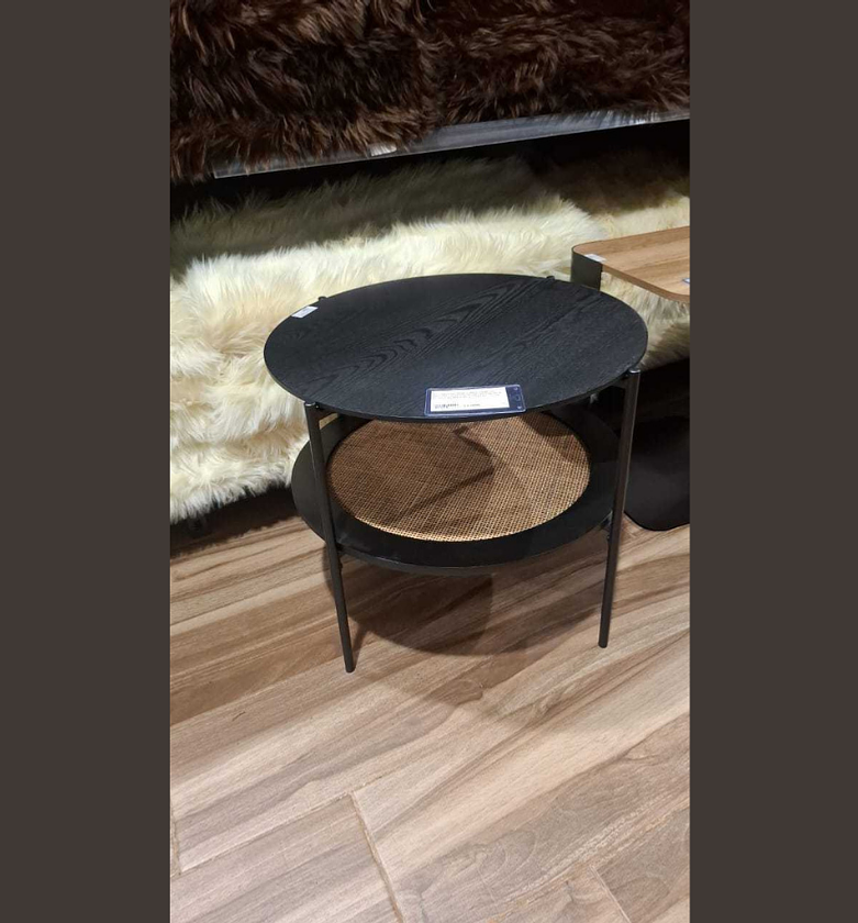Round end table mdf veneer, image