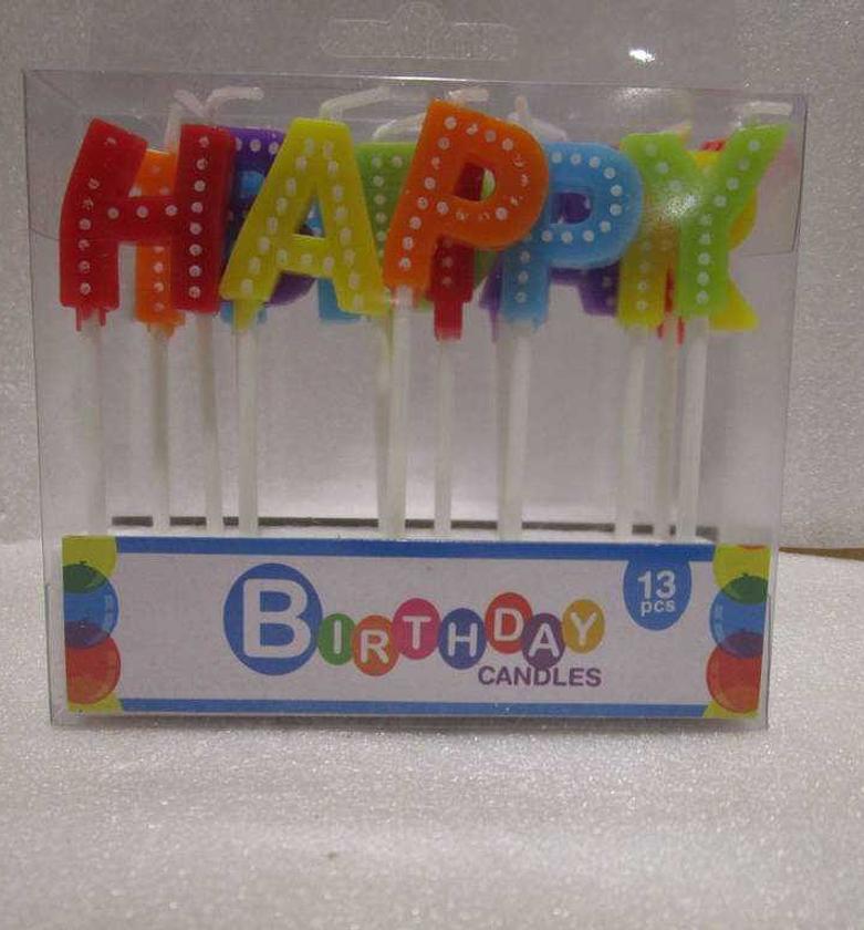 BIRTHDAY CANDLES 13PCS image