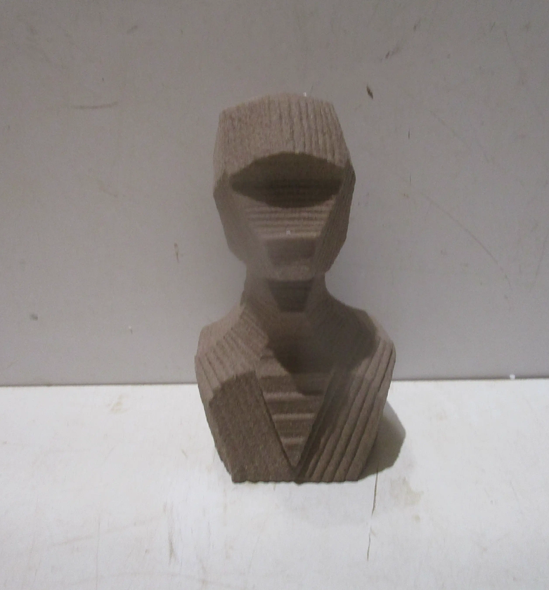 Figurine resin dk brw full image