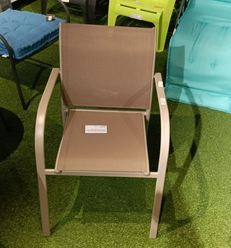 Chair stacking alum sling image