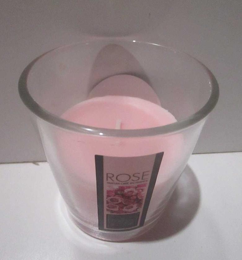 Candle nina rose glass 90g image