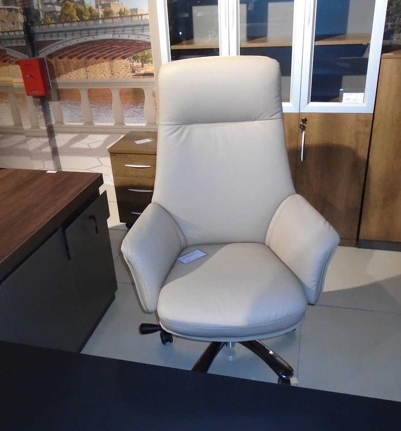 Office chair leather high image