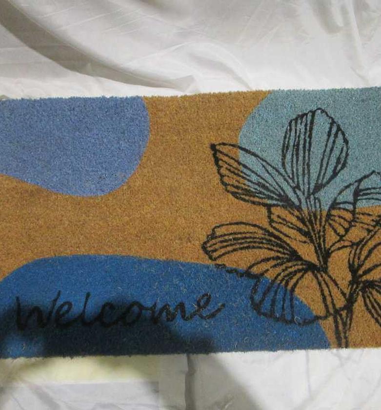 Doormat printed with pvc  image