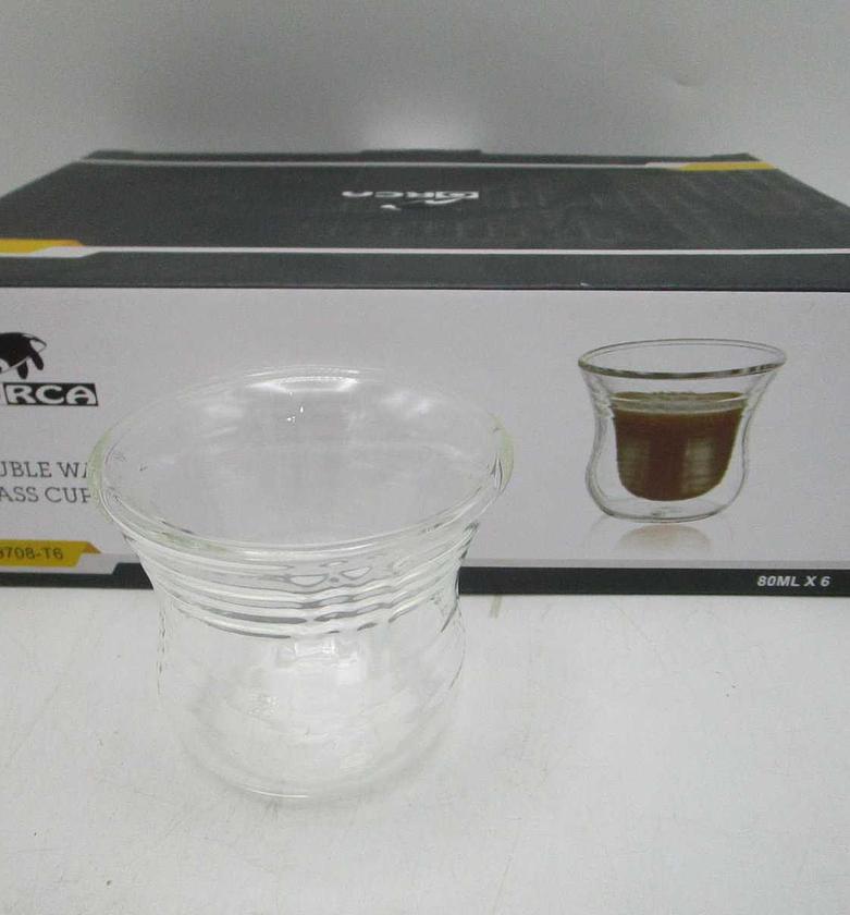 Set of 6  borosilicate do image