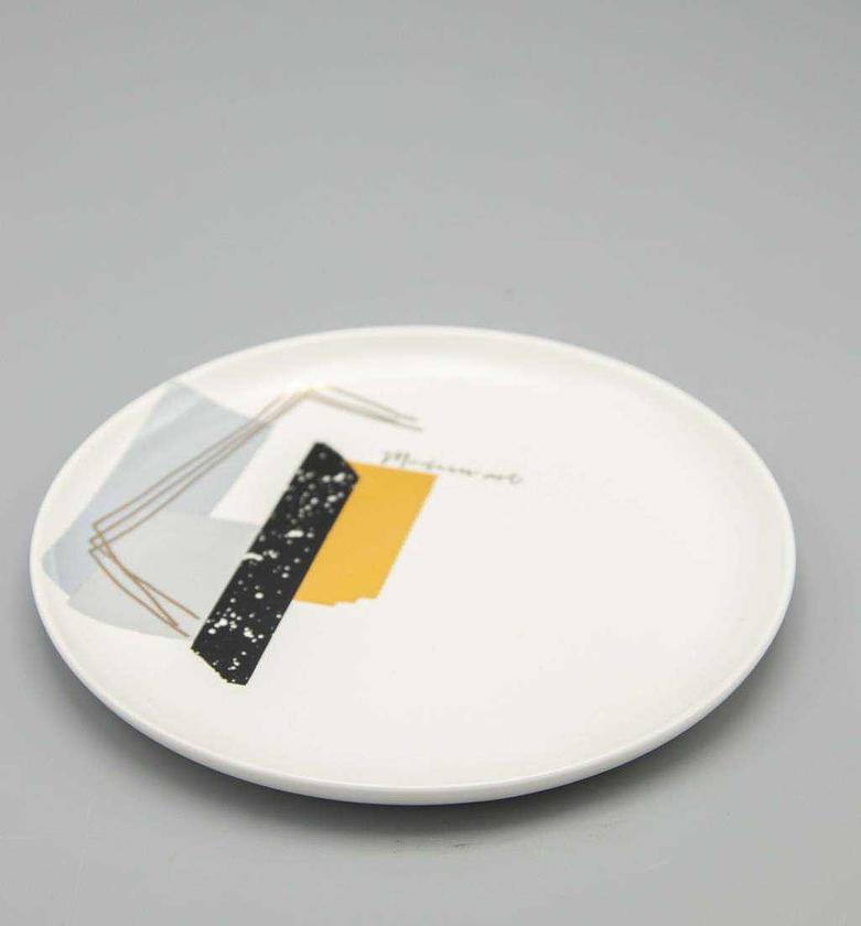 6.5'' ROUND PLATE
W BROWN image