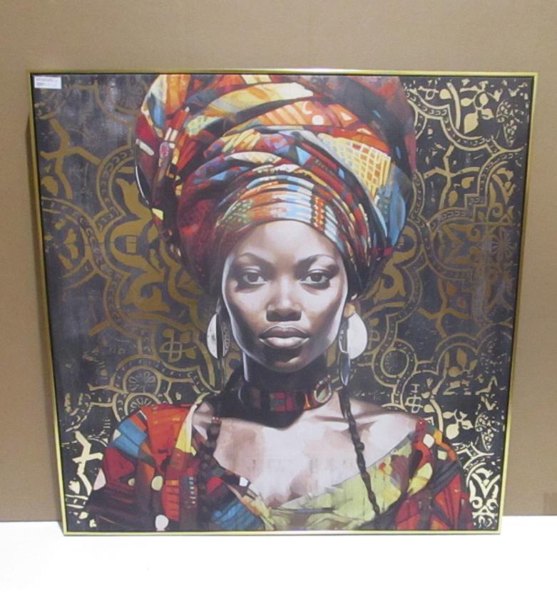 Framed gold foil print #ref:v-p6456g-1 image