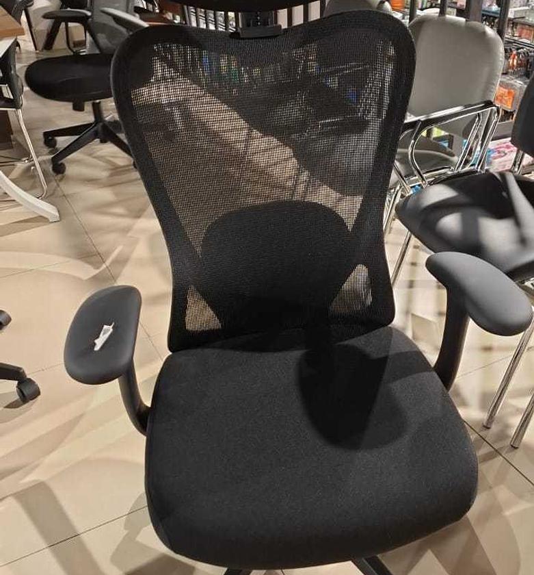 Chair ergonomic black , mechanism: image