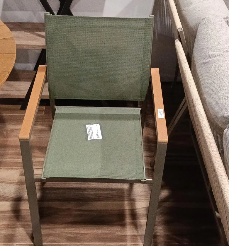 Chair alum sling w/polywood image