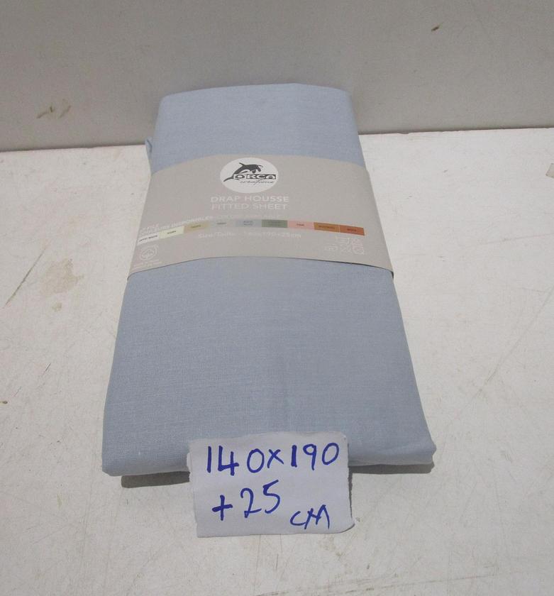 Fitted sheet plain col (100 image