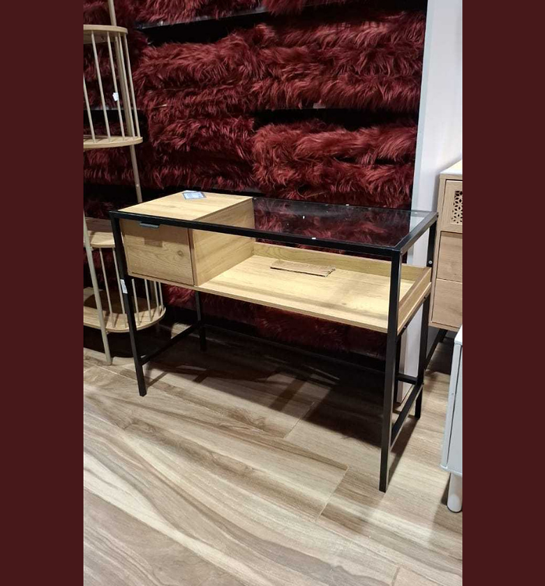 Console melamine, iron frame image