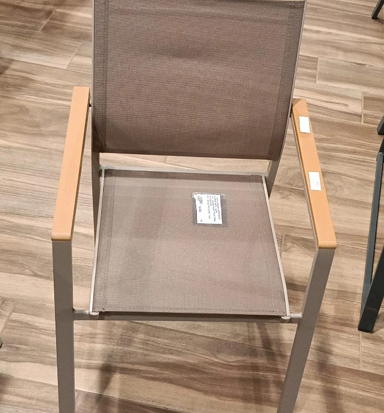 Chair alum sling w/polywood image