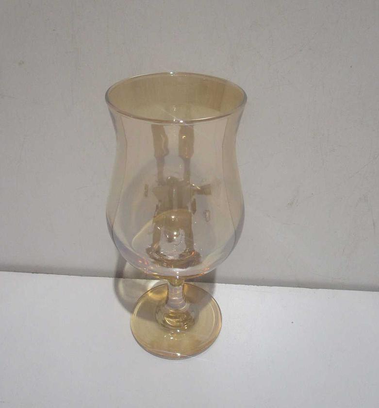 Glass cup gold 350ml #ref:cy128/gold# image