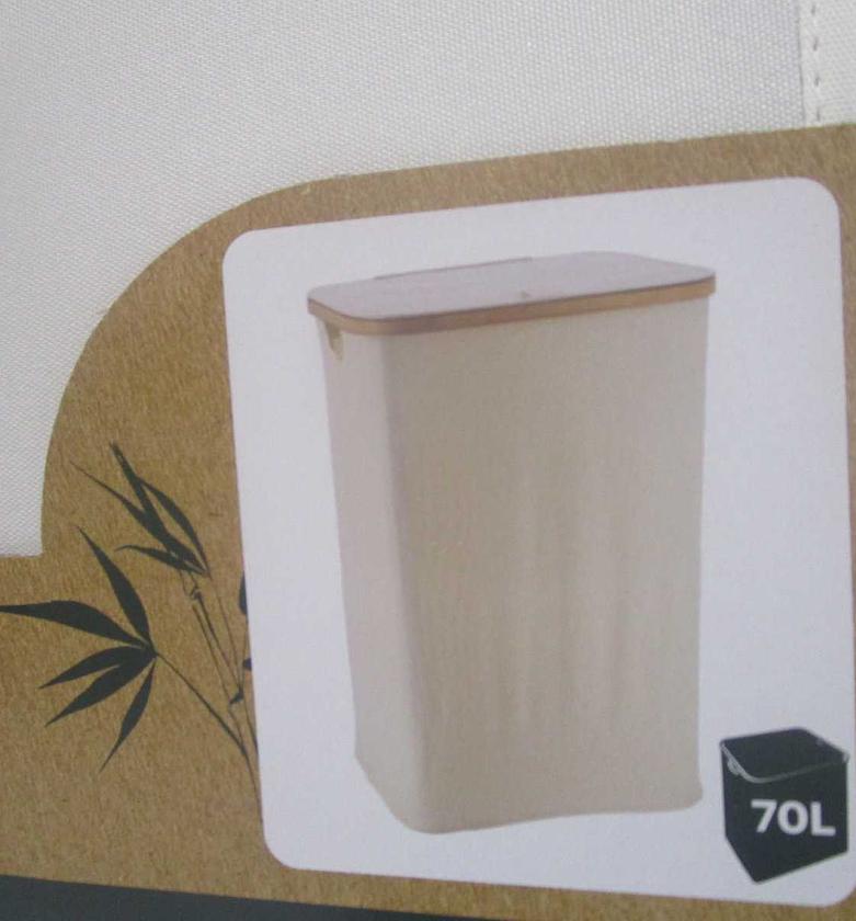 Laundry basket rectangular pliable image