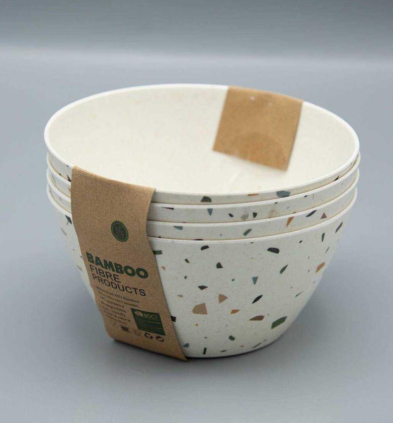 4 PCS OF BAMBOO WHITE ROC image