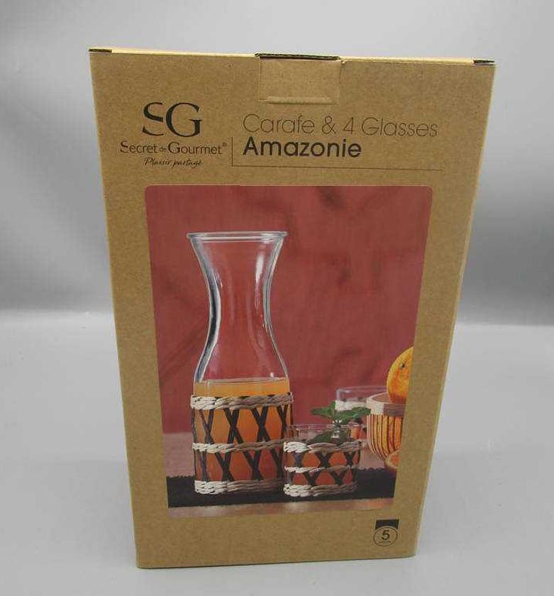 CARAFFE + 4 GLASS image