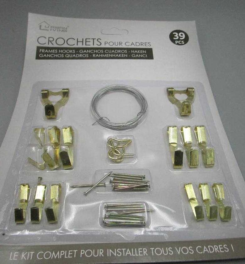 FRAME HOOKS X39PCS image