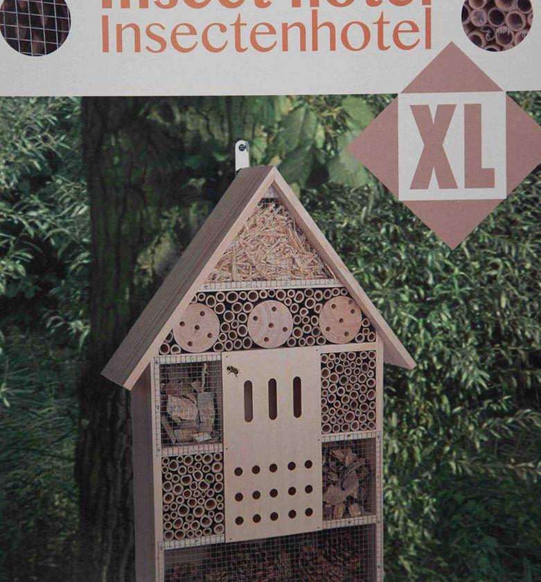 WOODEN INSECT HOTEL, 11X3 image