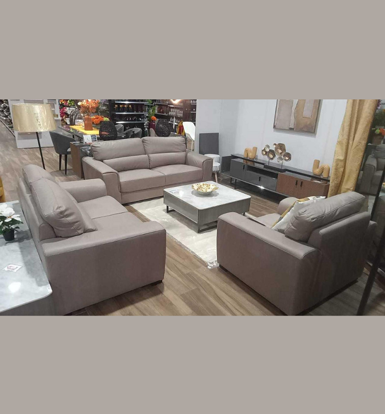 3+2+1 Fabric Sofa Set – Taupe image