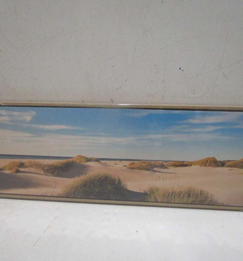 Canvas printed with mdf back image