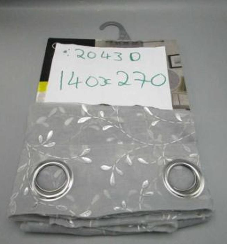 Curtain 8 rings cm voile  image