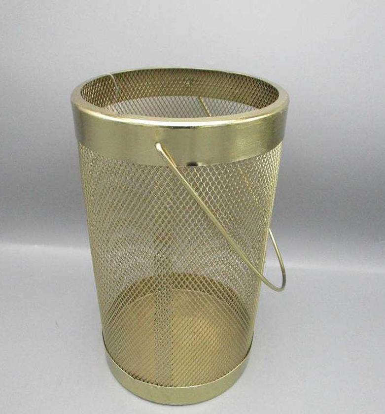 LANTERN MESH IRON GOLD CL image