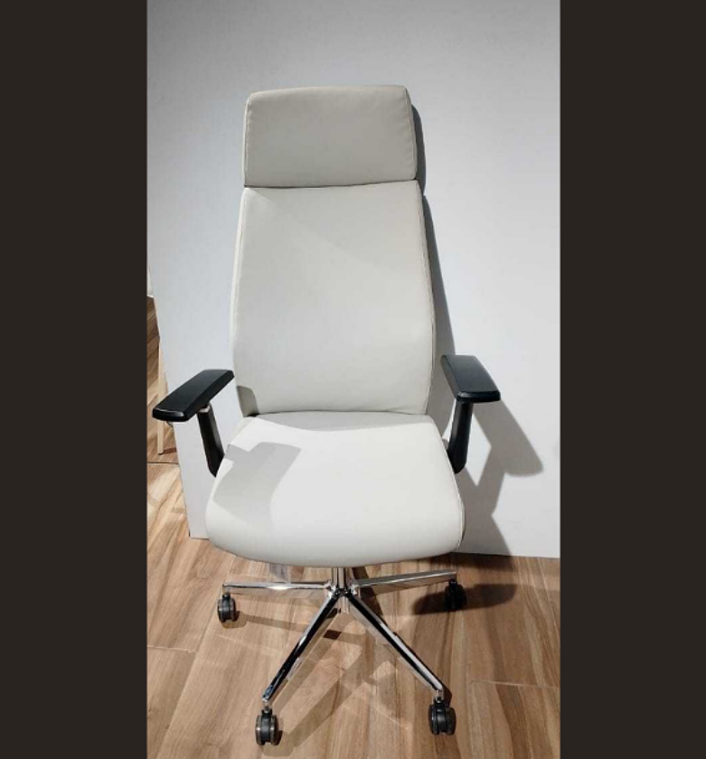 Office chair back:dk grey image