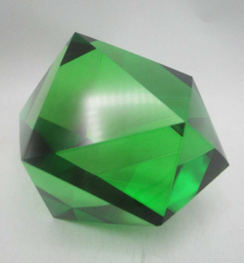 Crystal prisma solid colour image
