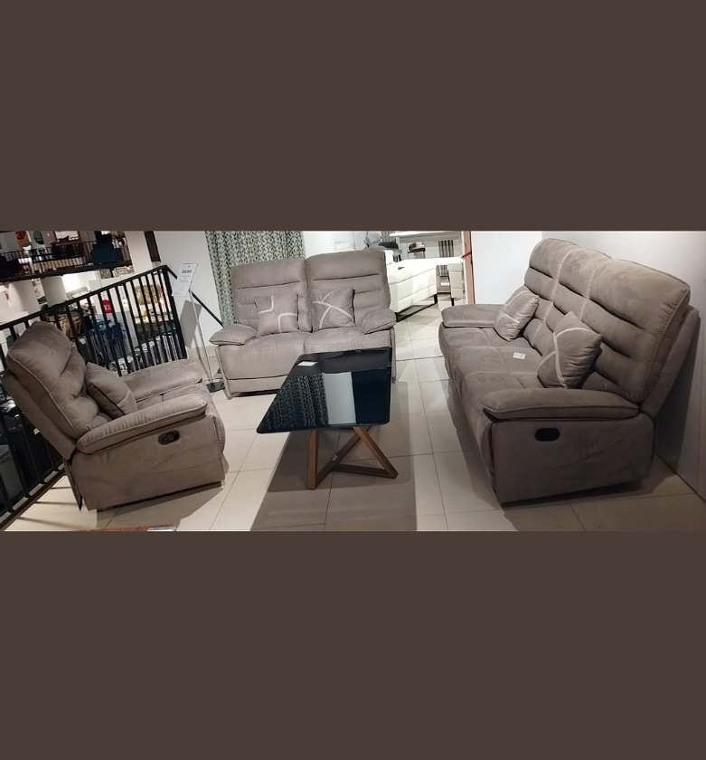 Sofa 3+2+1 manual recline image