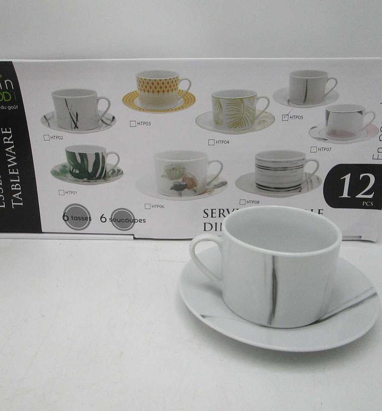 12pcs round tea setporcel image
