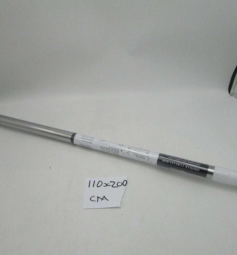 Curtain rod stainless110cm to image