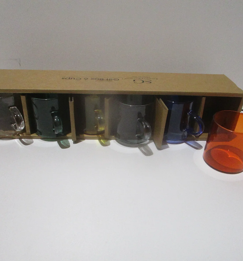 Espresso cup coff 6 colored image