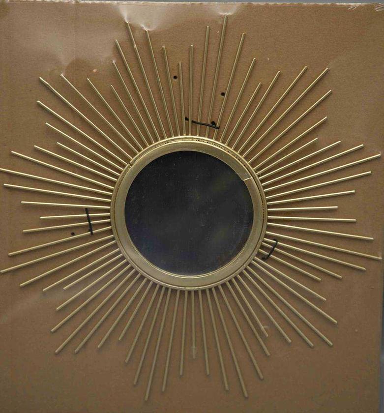 MIRROR FRAME GOLD METAL 3 image