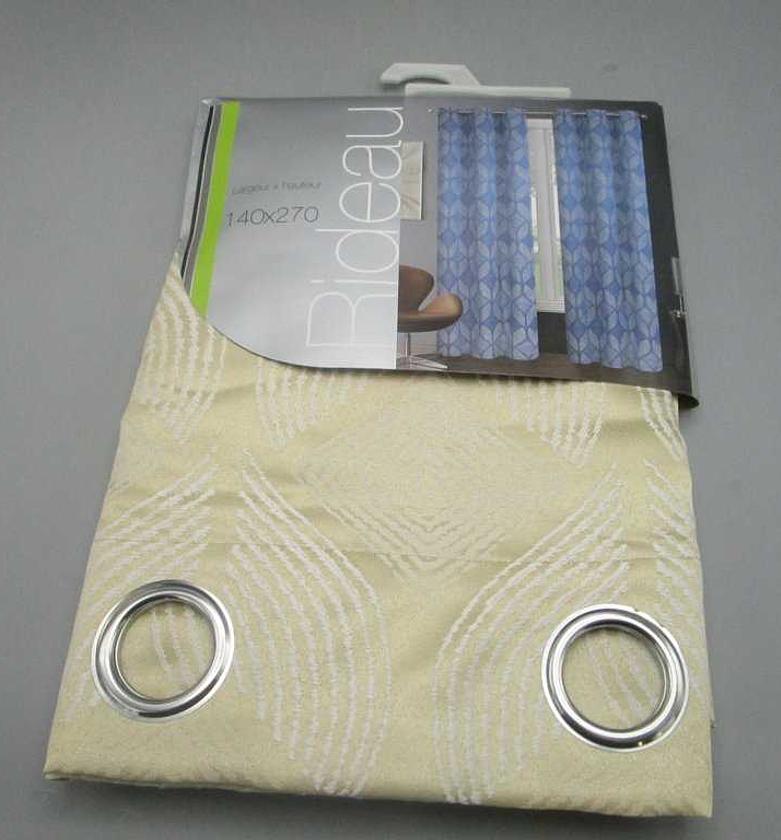 Curtain 140*270, embossed image