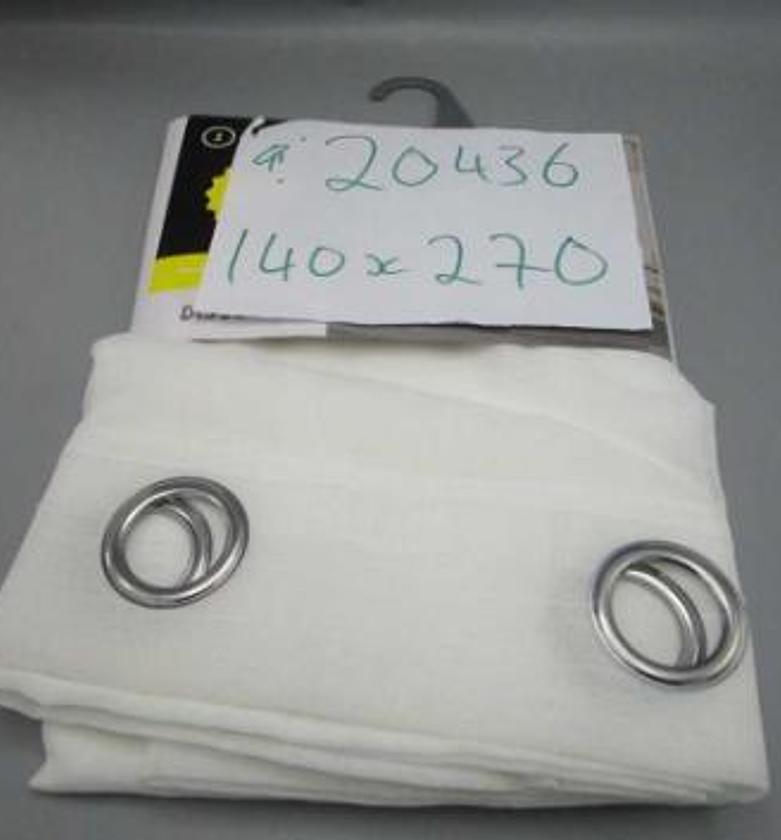 Curtain 14 rings cm 100%  image