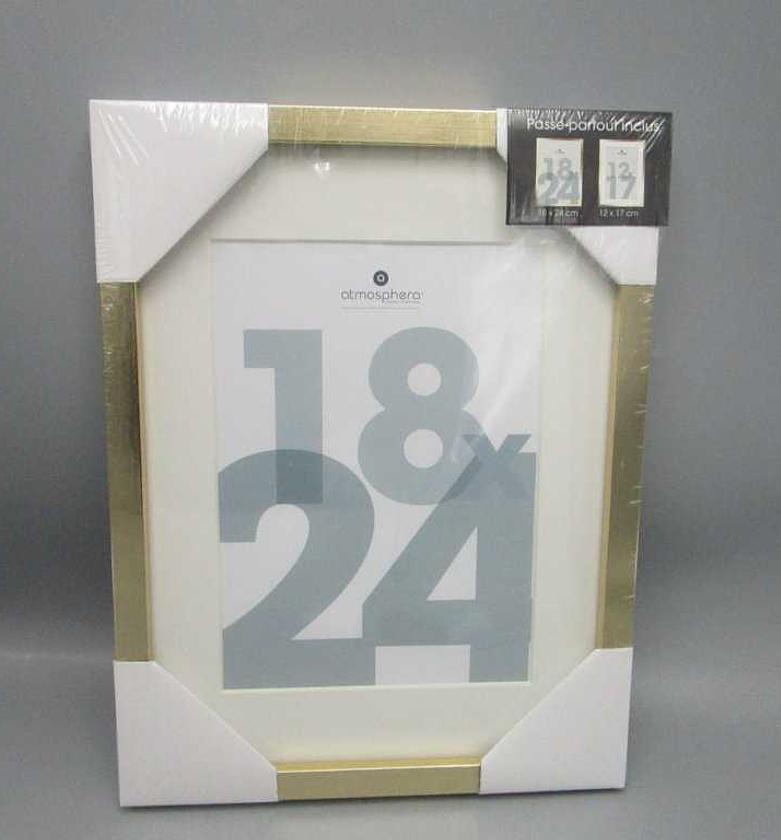 Photo frame gold 18x24 manu image