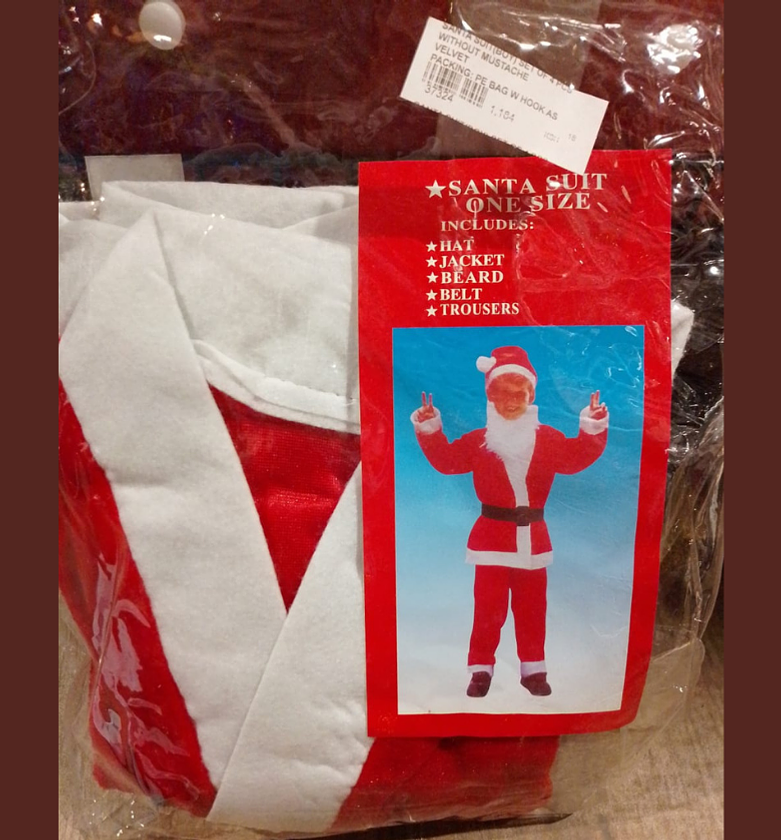 Santa suit(boy) set of 4 image