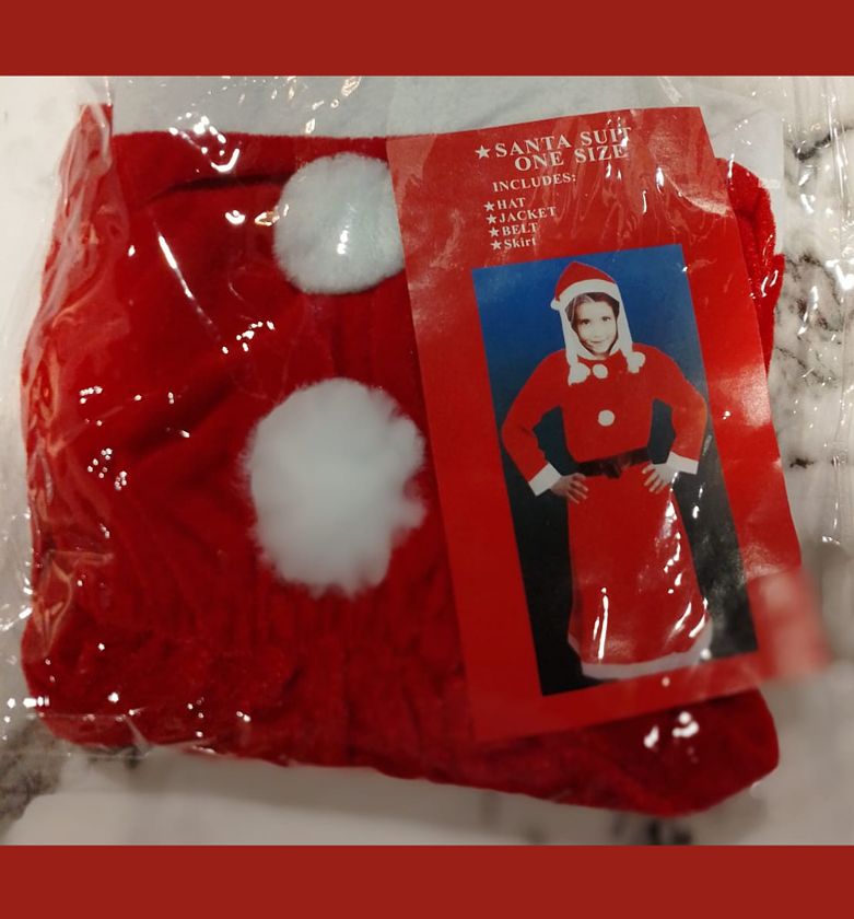 Santa suit(girl) set of 3 image