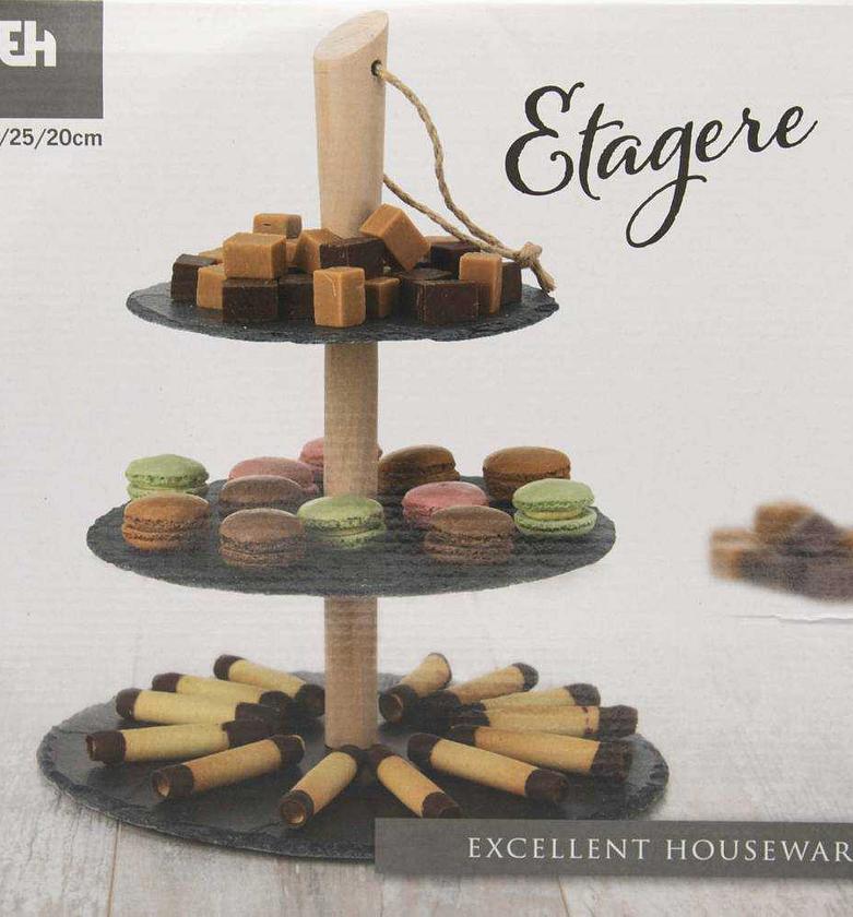 SLATE DISPLAY DIA 30CM 25 image