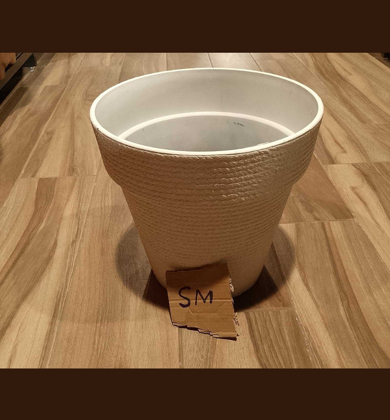 Pot flower outdoor pe+pp 40x37 image