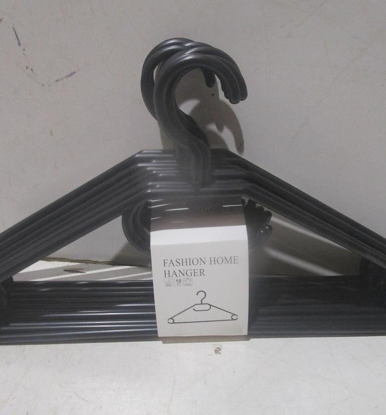Set of 10pcs plastic hangers image