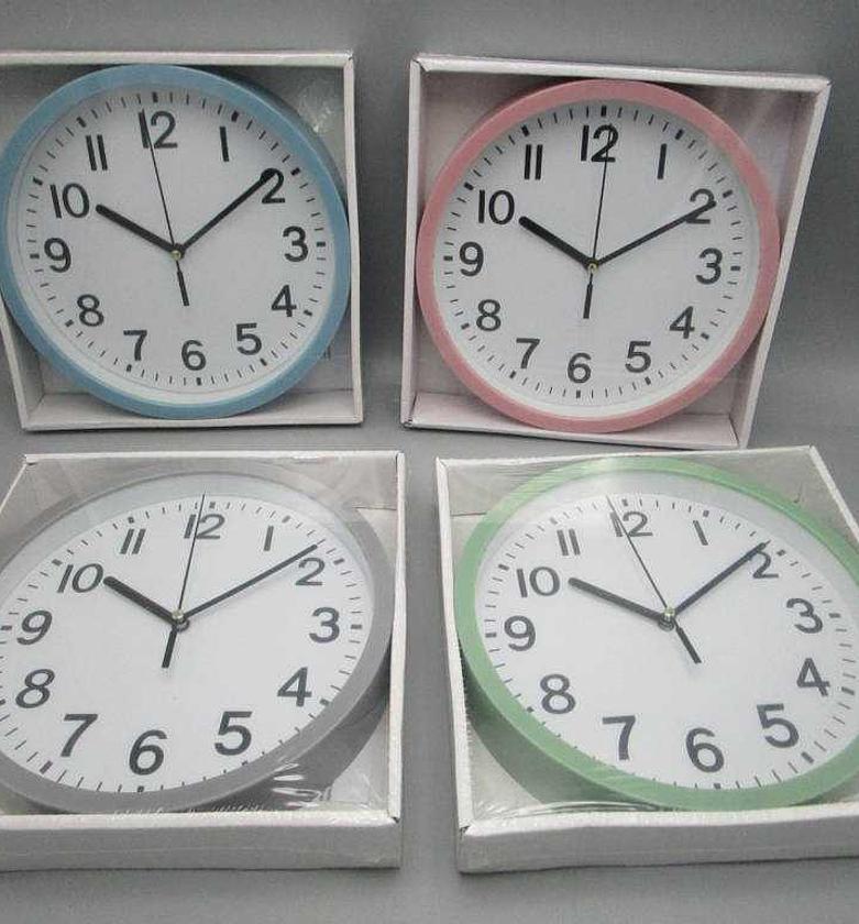 Clock wall dia 225mm 4ass image