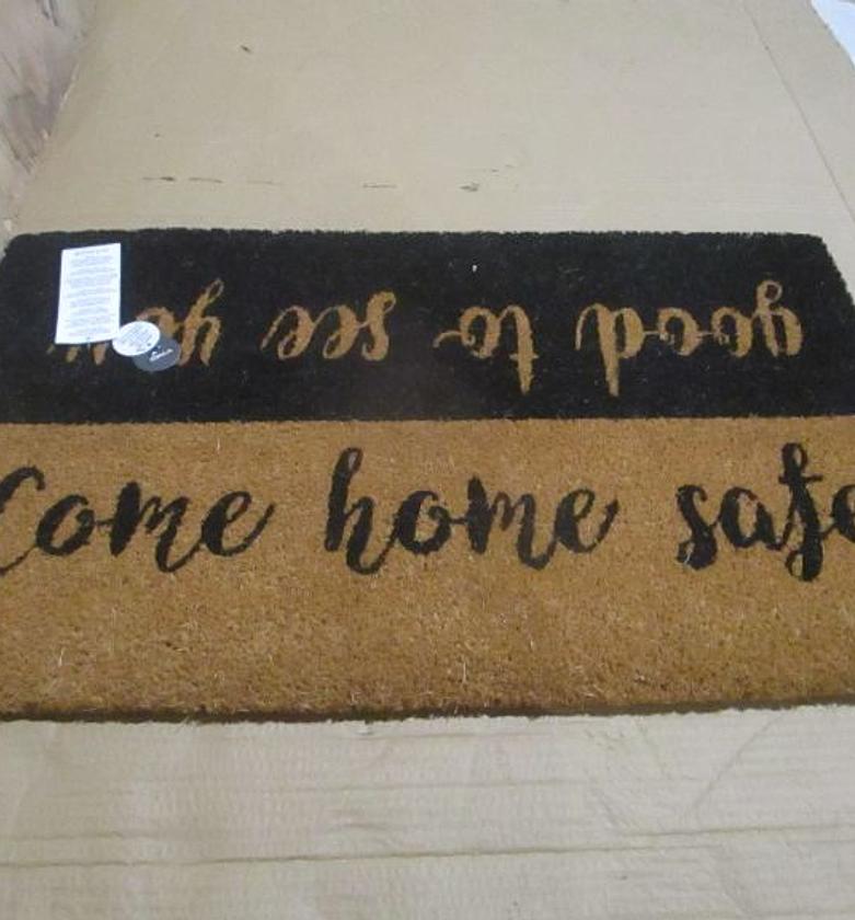 Doormat single colour / natural image