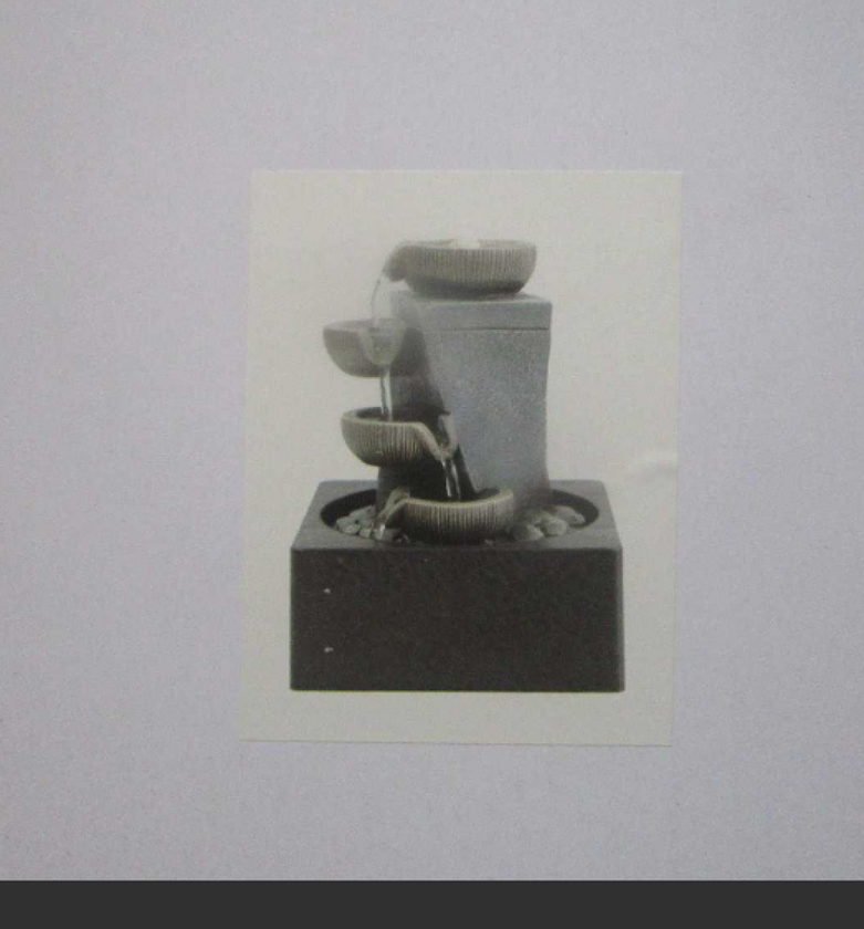 Decorative polyresin fountain  image